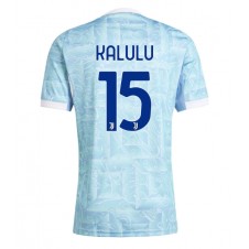 Juventus Pierre Kalulu #15 Bortedrakt 2025-26 Kortermet